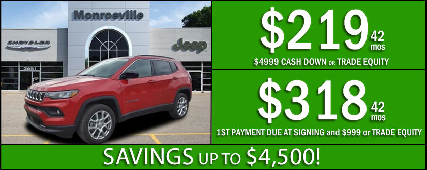 2024 Jeep Compass Limited in Monroeville Chrysler Jeep in Monroeville PA