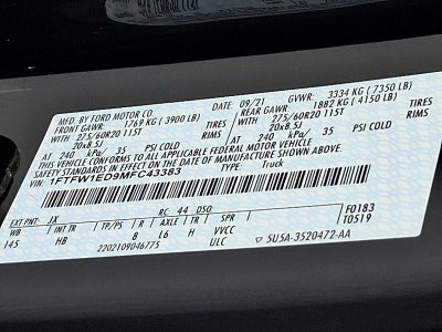 2021 Ford F-150 Base
