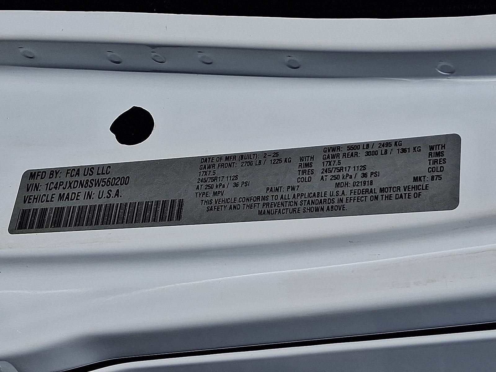 2025 Jeep Wrangler Sport S