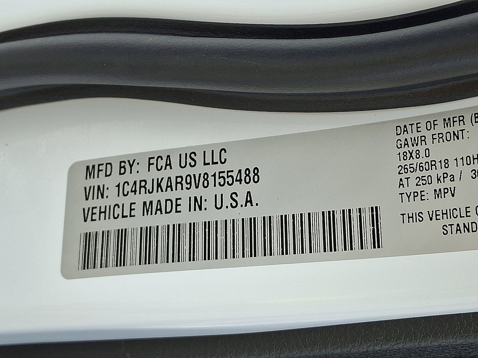 2027 Jeep Grand Cherokee L Laredo Altitude
