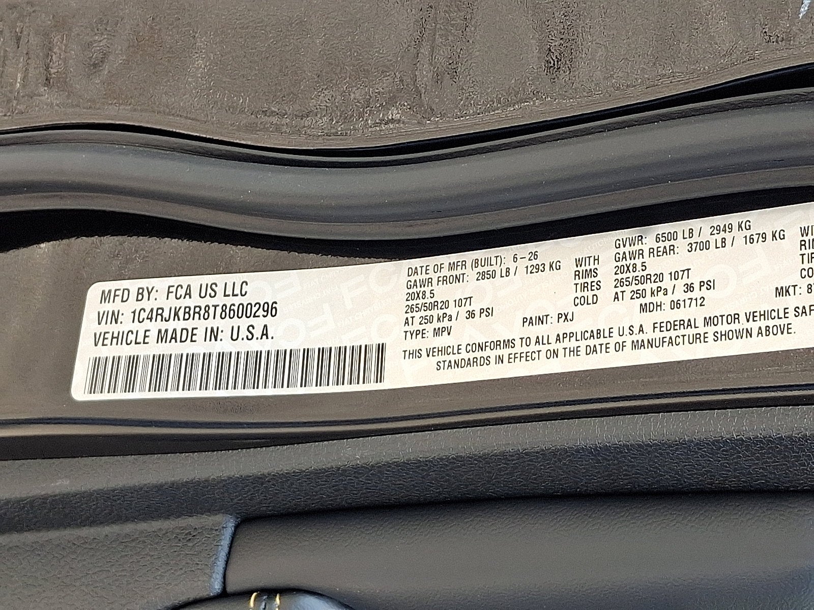 2026 Jeep Grand Cherokee L 85th Anniversary Edition
