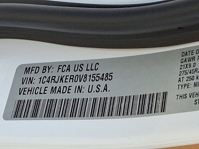 2027 Jeep Grand Cherokee L Summit