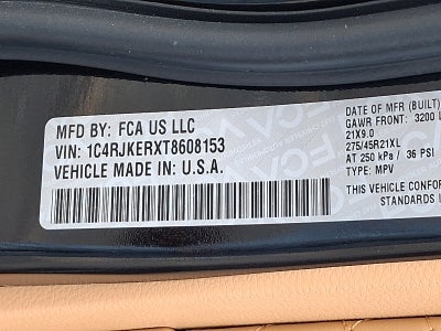 2026 Jeep Grand Cherokee L Summit