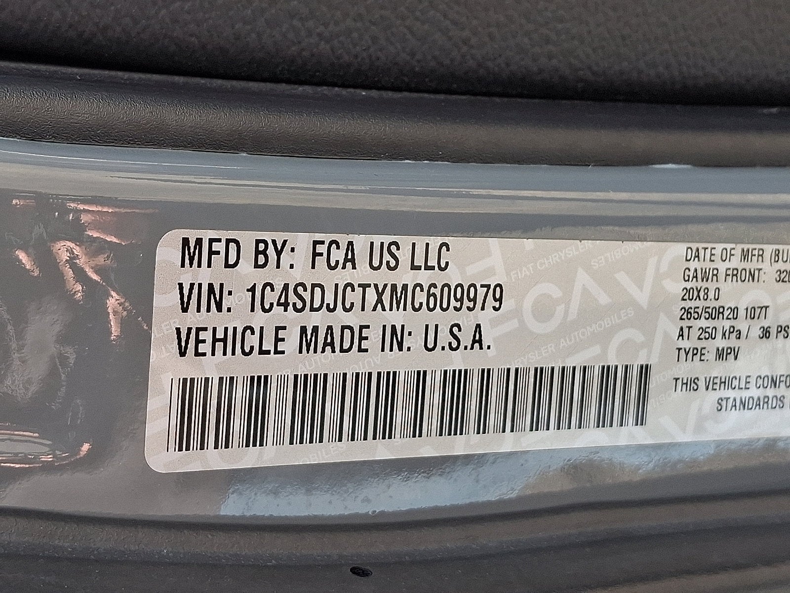 2021 Dodge Durango R/T