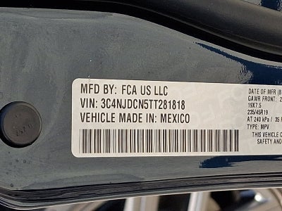 2026 Jeep Compass Limited Altitude