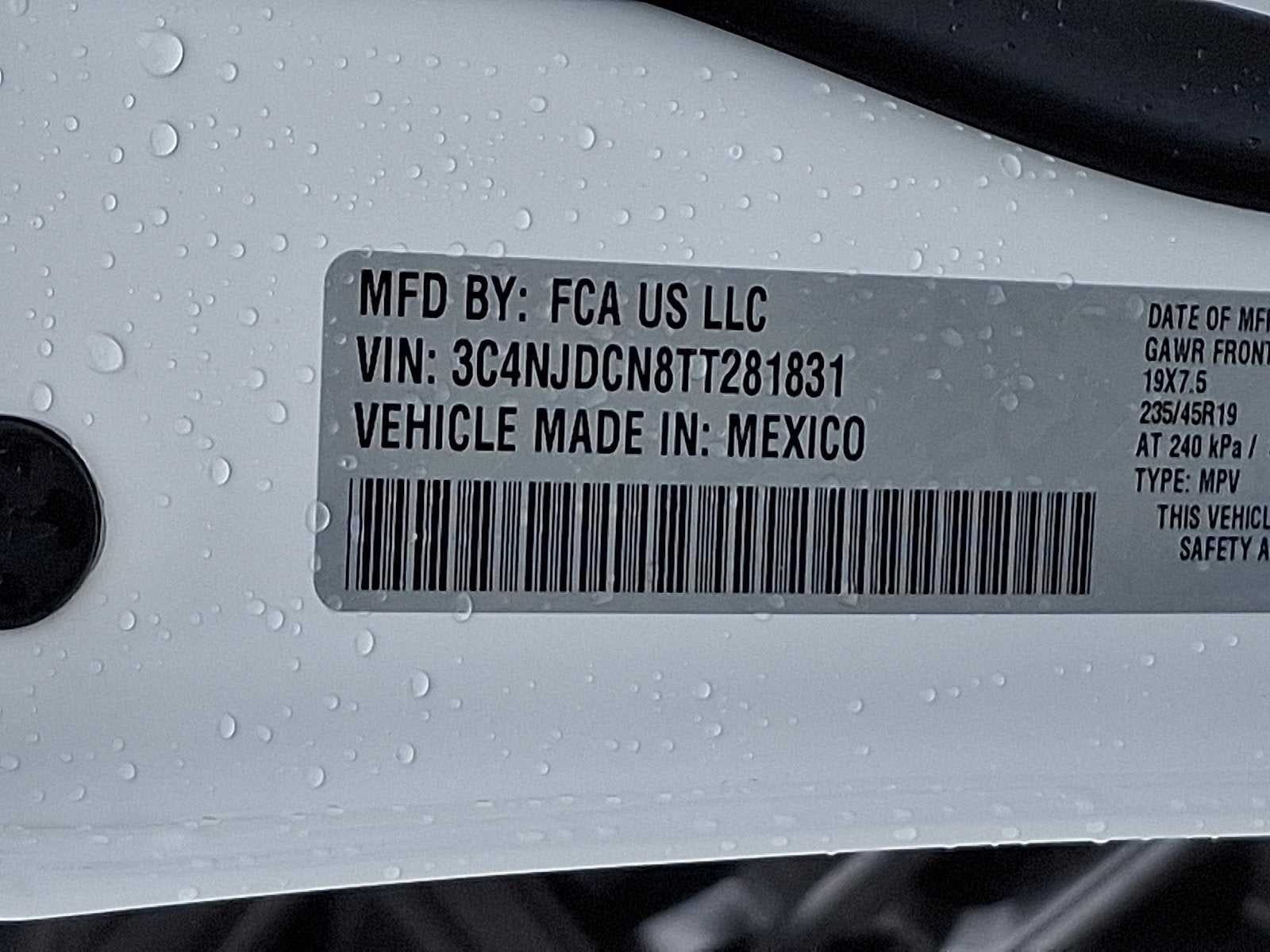 2026 Jeep Compass Limited Altitude