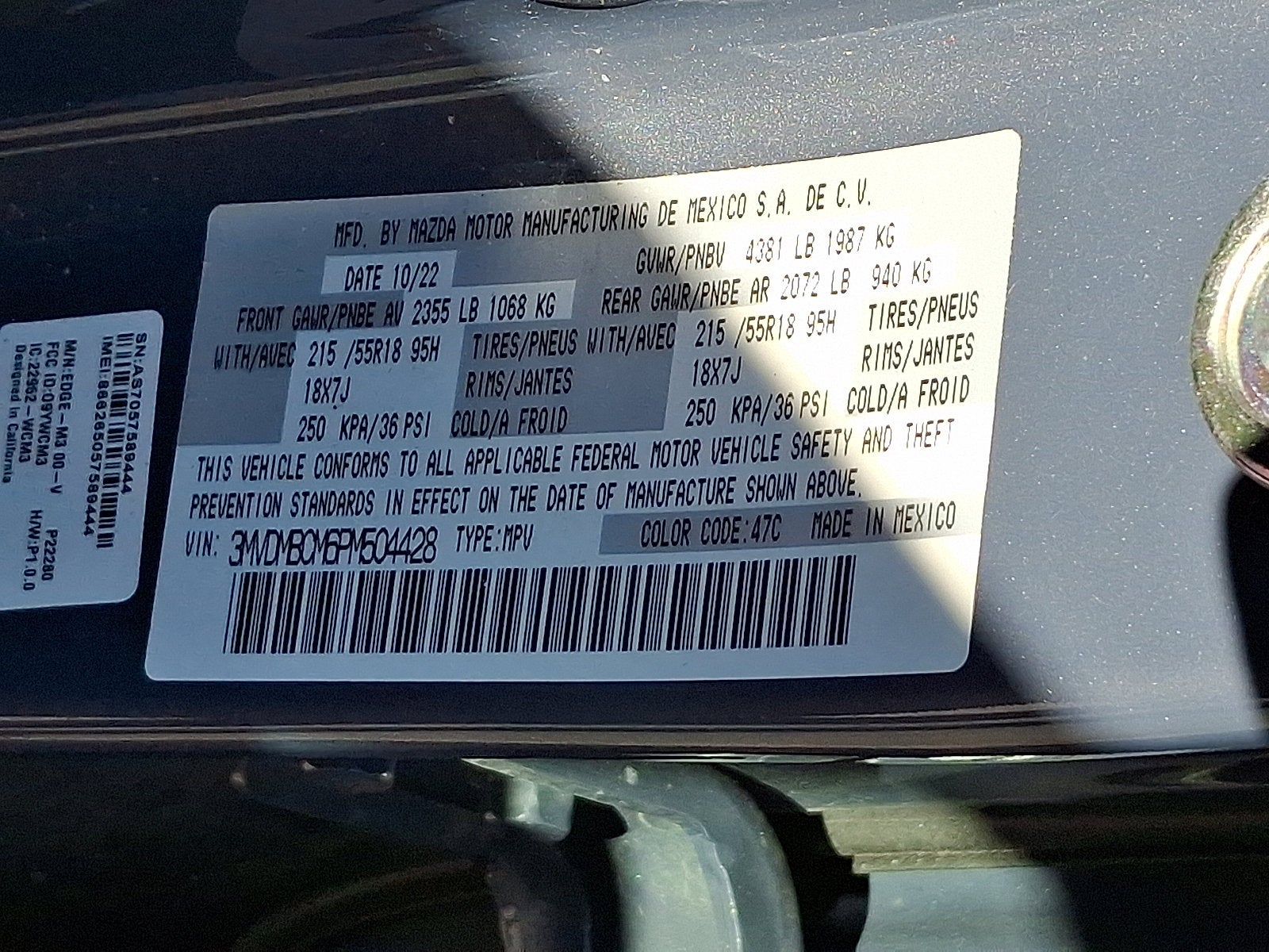 2023 Mazda Mazda CX-30 2.5 S Carbon Edition