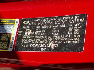 2020 Kia Sportage SX Turbo