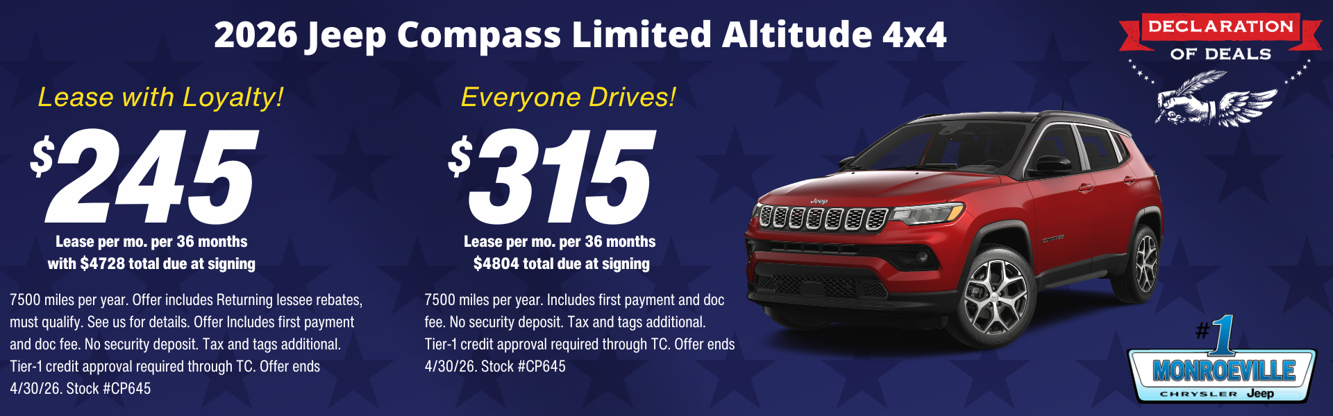 2026 Jeep Compass Limited