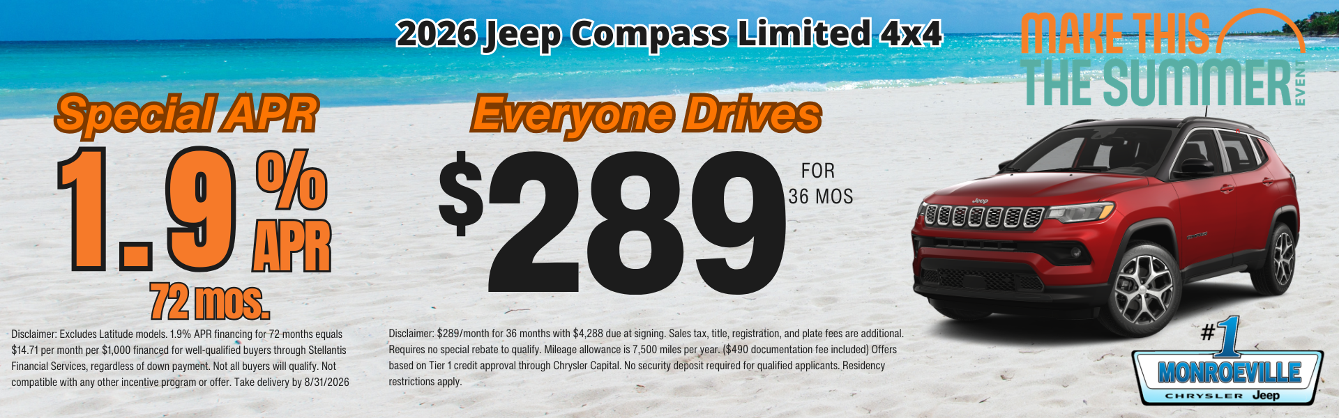 2026 Jeep Compass Limited