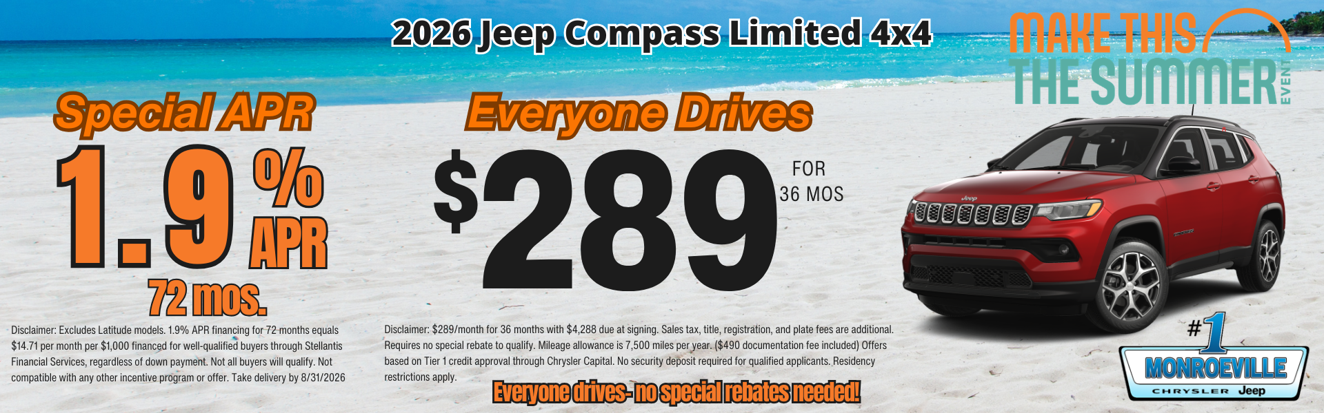 2026 Jeep Compass Limited