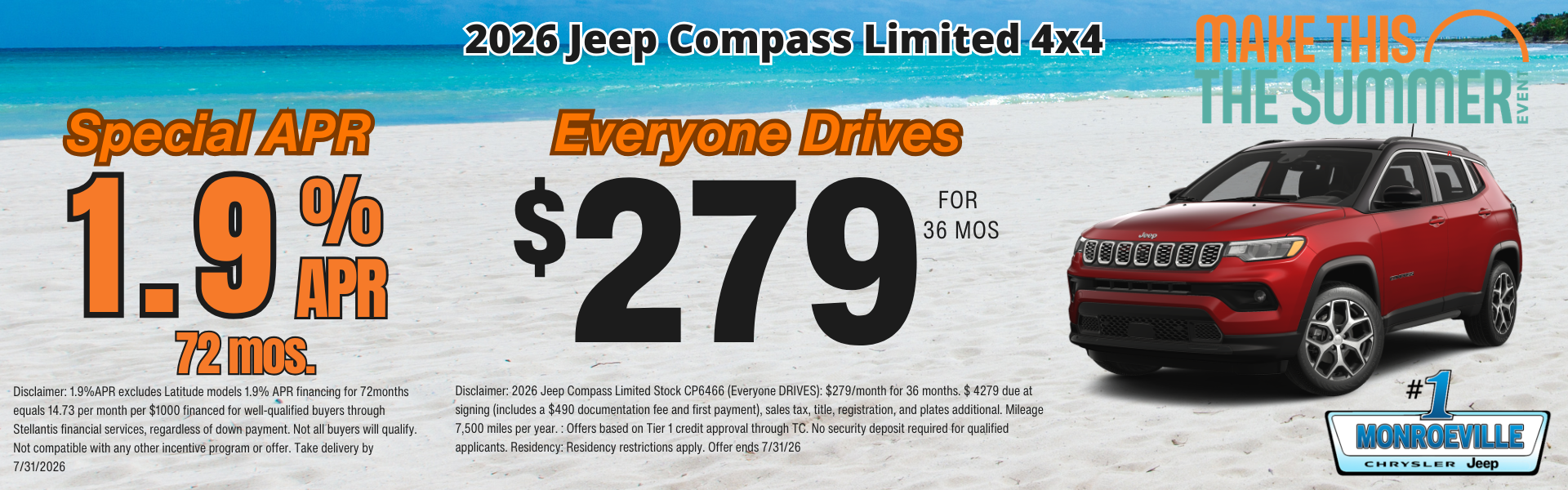 2026 Jeep Compass Limited