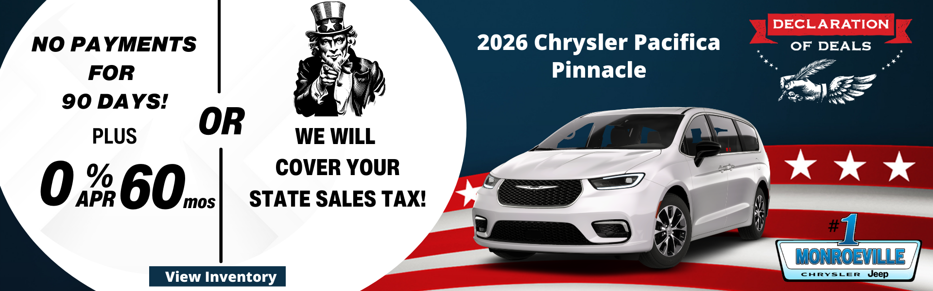 2026 Chrysler Pacifica Pinncale