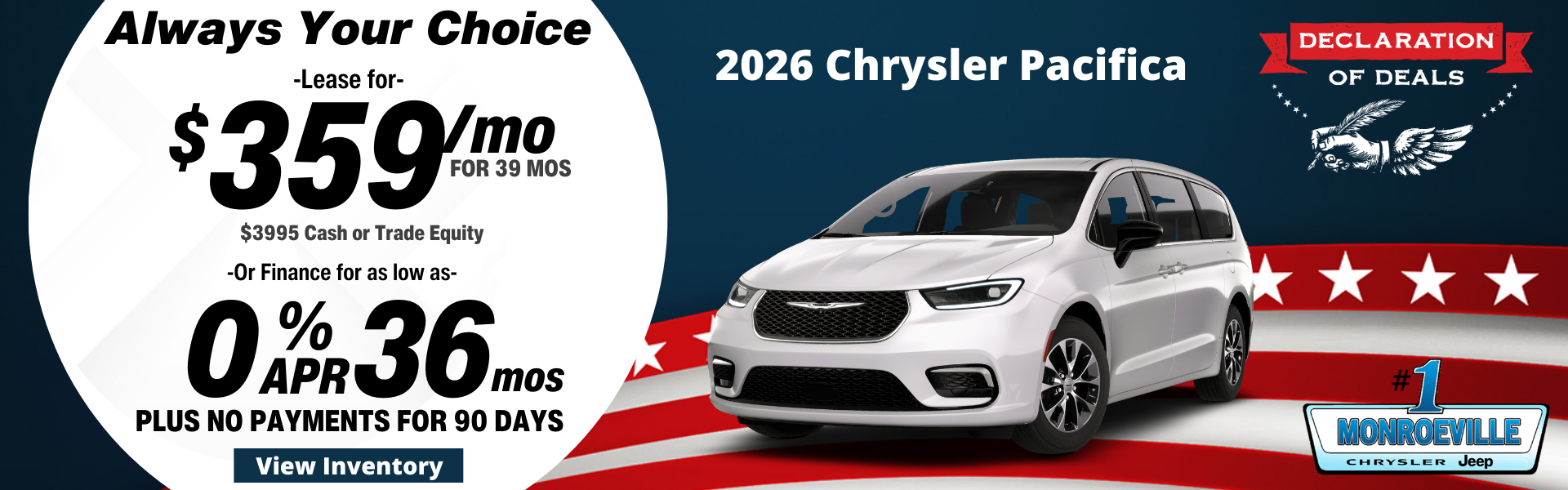 2026 Chrysler Pacifica