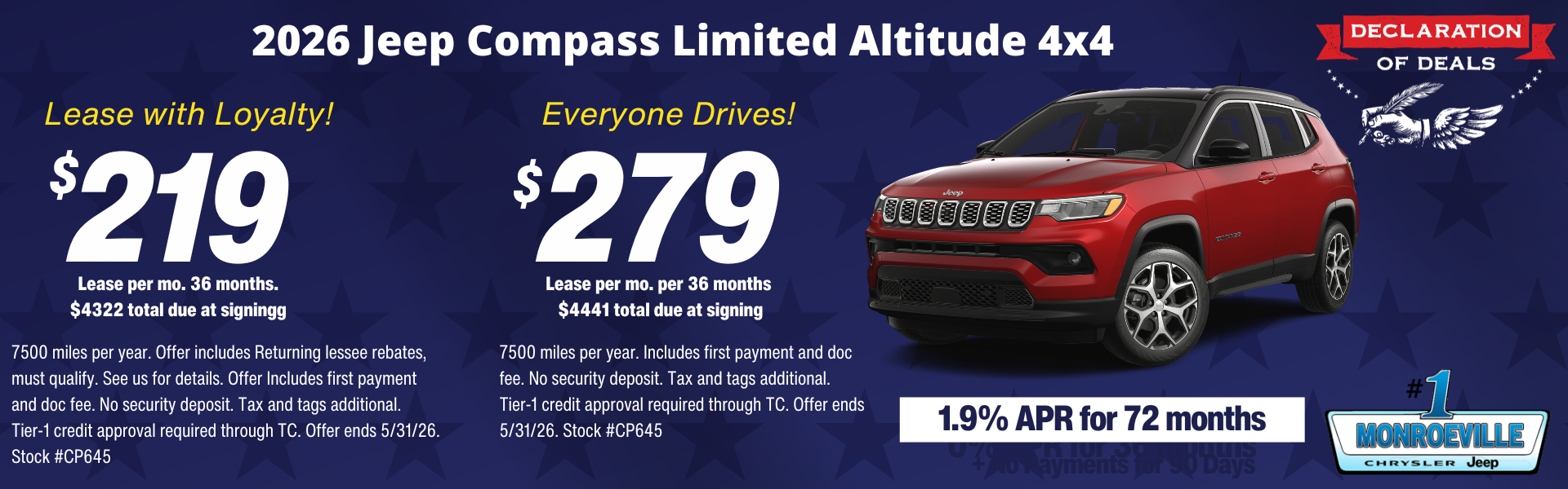 2026 Jeep Compass Limited