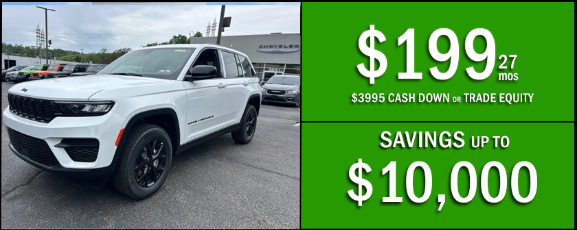 2025 Jeep Grand Cherokee Altitude X in Monroeville Chrysler Jeep in Monroeville PA